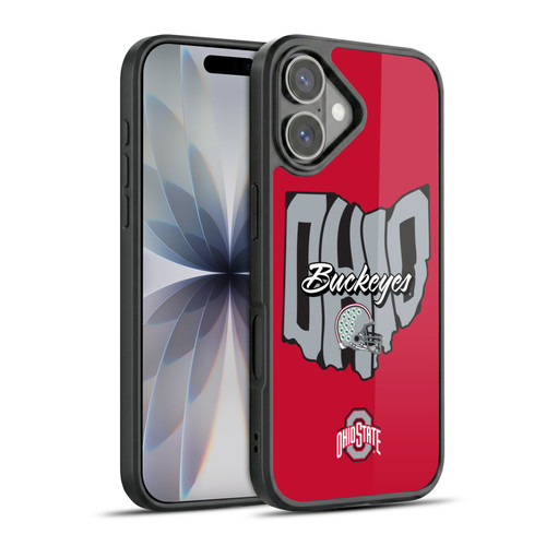 Ohio State University Football Graphics Map Gel Armour Case For Apple iPhone 17