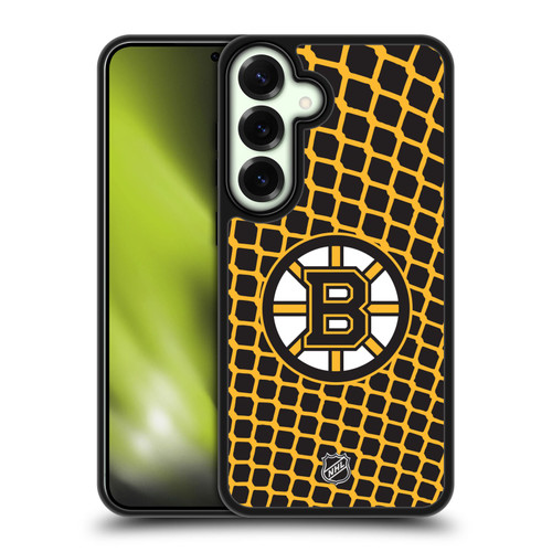 NHL Boston Bruins Net Pattern Gel Armour Case For Samsung Galaxy S25