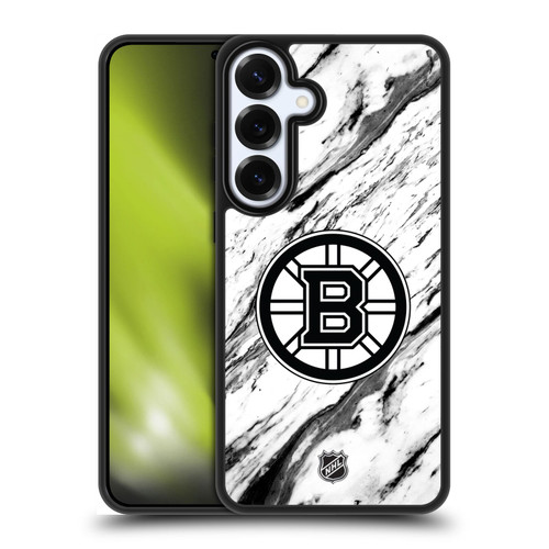 NHL Boston Bruins Marble Gel Armour Case For Samsung Galaxy S25+