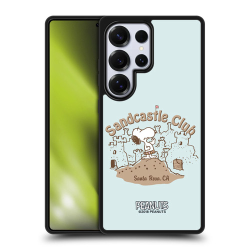 Peanuts Beach Snoopy Sand Castle Gel Armour Case For Samsung Galaxy S25 Ultra