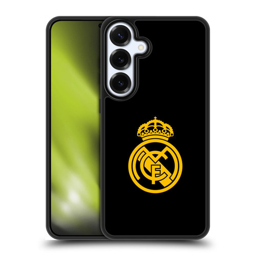 Real Madrid CF Origin Gold Logo Gel Armour Case For Samsung Galaxy S25+