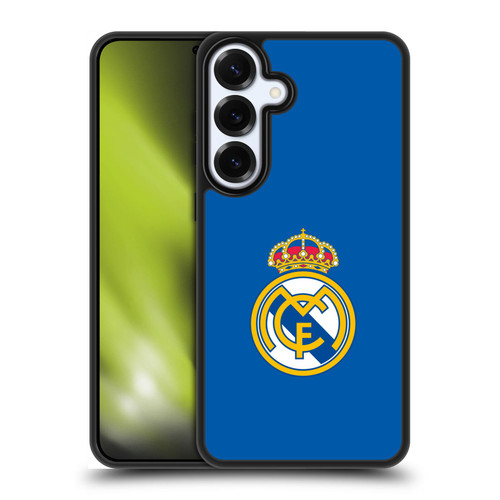 Real Madrid CF Origin Plain Logo Blue Gel Armour Case For Samsung Galaxy S25+