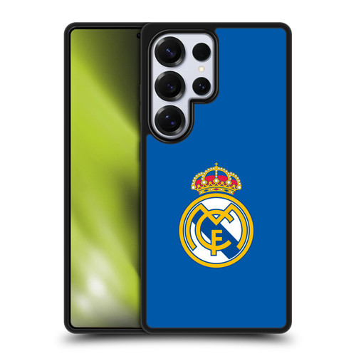 Real Madrid CF Origin Plain Logo Blue Gel Armour Case For Samsung Galaxy S25 Ultra