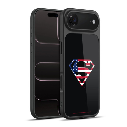 Superman DC Comics Logos U.S. Flag 2 Gel Armour Case For Apple iPhone 17 Air