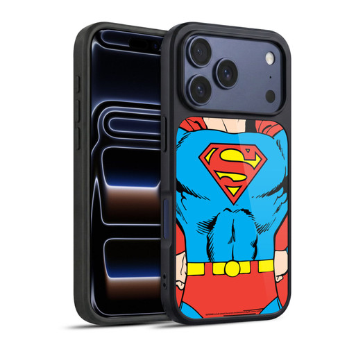 Superman DC Comics Logos Classic Costume Gel Armour Case For Apple iPhone 17 Pro