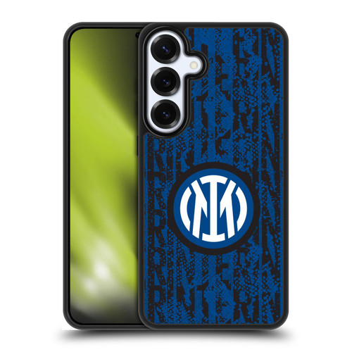 Fc Internazionale Milano Patterns Snake Wordmark Gel Armour Case For Samsung Galaxy S25+