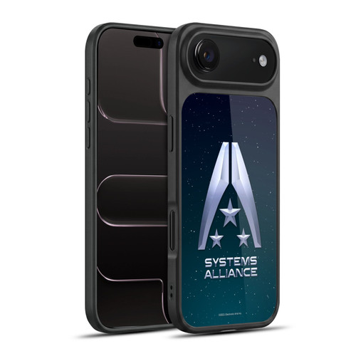 EA Bioware Mass Effect Graphics Systems Alliance Logo Gel Armour Case For Apple iPhone 17 Air
