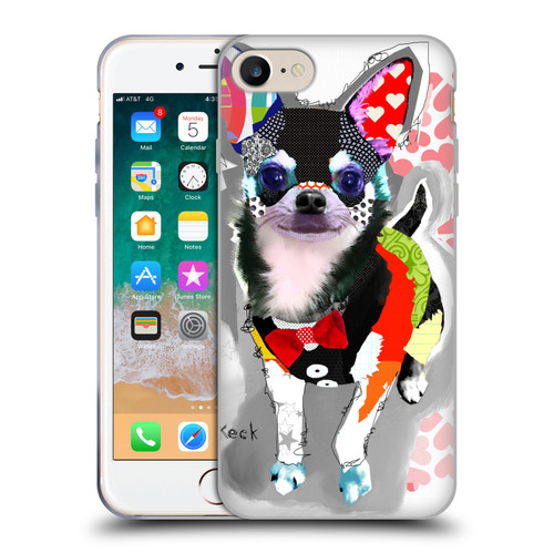 Michel Keck Dogs 3 Chihuahua Soft Gel Case for Apple iPhone 7 / 8 / SE 2020 & 2022