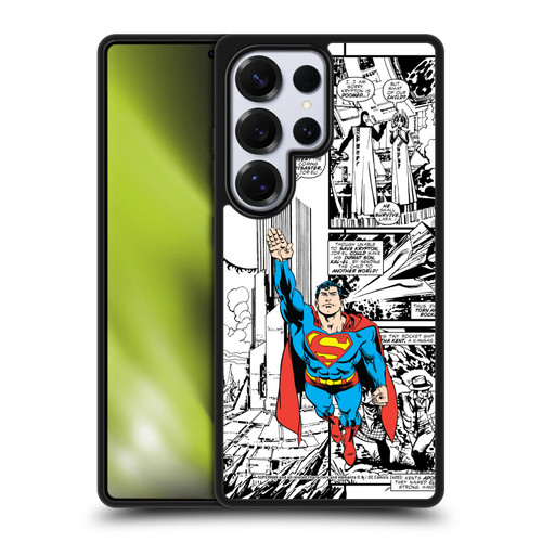 Superman DC Comics Comicbook Art Flight Gel Armour Case For Samsung Galaxy S25 Ultra