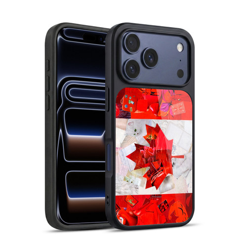 Artpoptart Flags Canada Gel Armour Case For Apple iPhone 17 Pro
