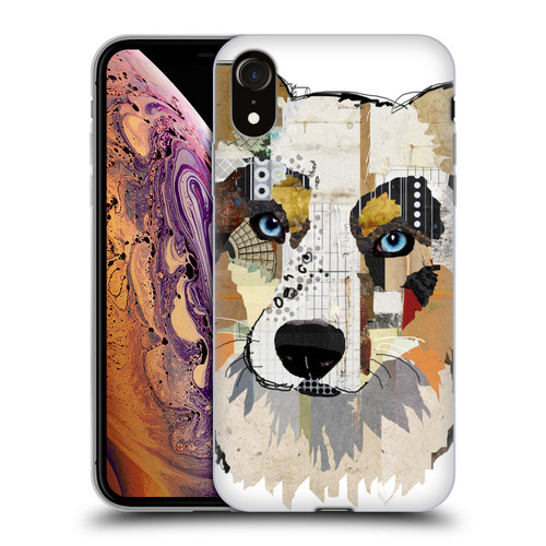 Michel Keck Dogs 3 Australian Shepherd Soft Gel Case for Apple iPhone XR
