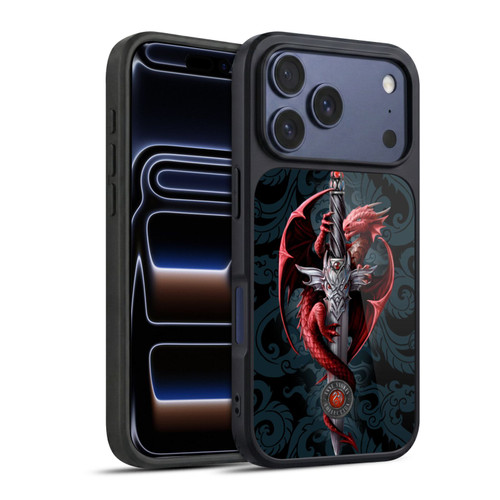 Anne Stokes Dragons Dagger Gel Armour Case For Apple iPhone 17 Pro