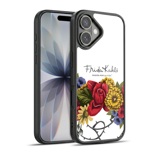 Frida Kahlo Red Florals Bunch Gel Armour Case For Apple iPhone 17