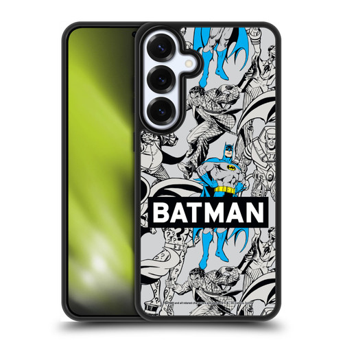 Batman DC Comics Vintage Fashion Patterns Gel Armour Case For Samsung Galaxy S25+