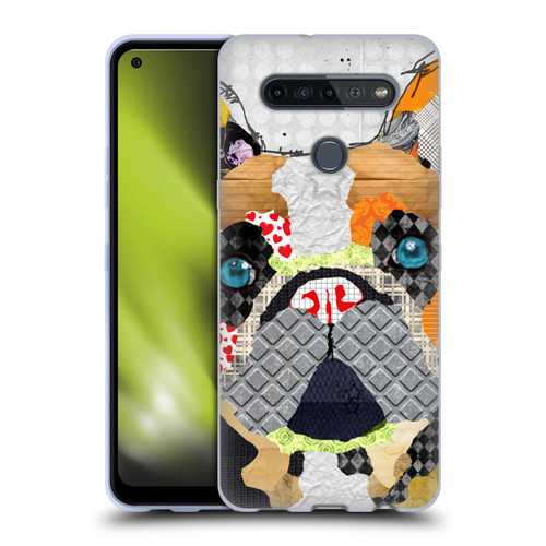 Michel Keck Dogs 3 French Bulldog Soft Gel Case for LG K51S