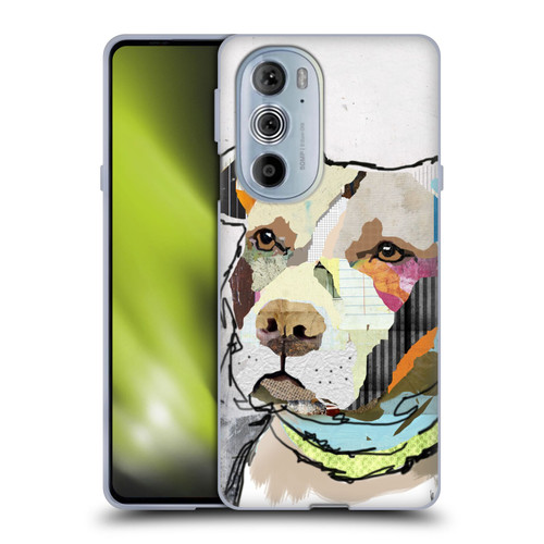 Michel Keck Dogs 3 Pit Bull Soft Gel Case for Motorola Edge X30