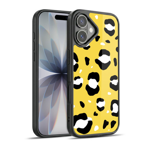 Grace Illustration Animal Prints Yellow Leopard Gel Armour Case For Apple iPhone 17