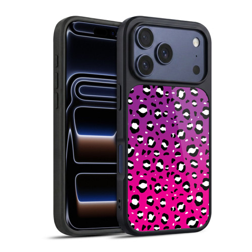 Grace Illustration Animal Prints Pink Leopard Gel Armour Case For Apple iPhone 17 Pro