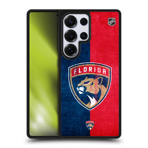 NHL Florida Panthers Half Distressed Gel Armour Case For Samsung Galaxy S25 Ultra