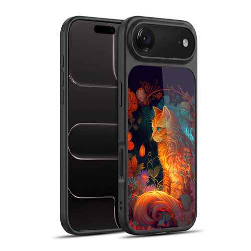 JK Stewart Art Cat Gel Armour Case For Apple iPhone 17 Air