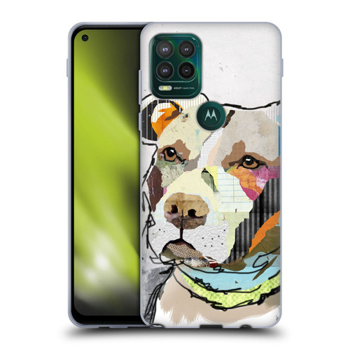 Michel Keck Dogs 3 Pit Bull Soft Gel Case for Motorola Moto G Stylus 5G 2021