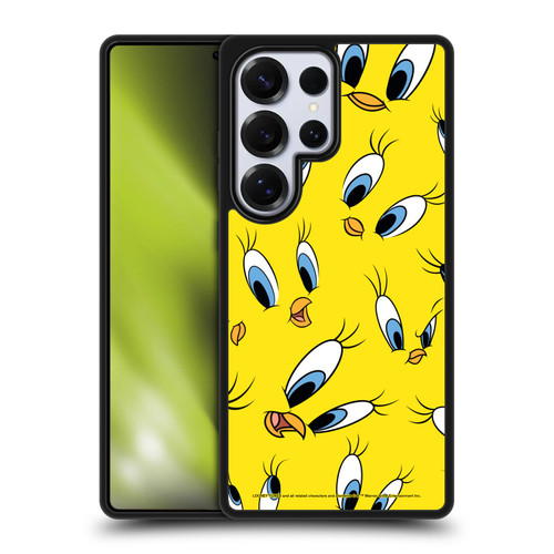 Looney Tunes Patterns Tweety Gel Armour Case For Samsung Galaxy S25 Ultra