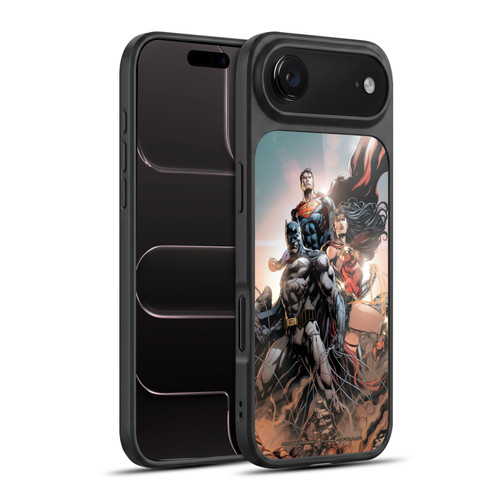 Justice League DC Comics Comic Book Covers Rebirth Trinity #1 Gel Armour Case For Apple iPhone 17 Air