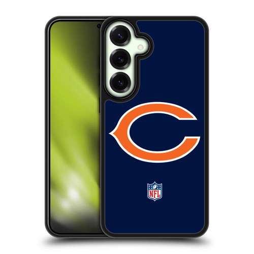 NFL Chicago Bears Logo Plain Gel Armour Case For Samsung Galaxy S25