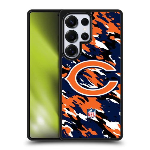 NFL Chicago Bears Logo Camou Gel Armour Case For Samsung Galaxy S25 Ultra