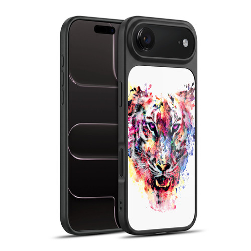 Riza Peker Animals Eye Of The Tiger Gel Armour Case For Apple iPhone 17 Air