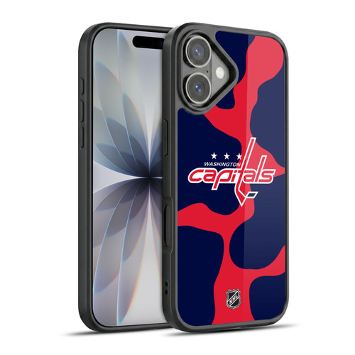 NHL Washington Capitals Cow Pattern Gel Armour Case For Apple iPhone 17