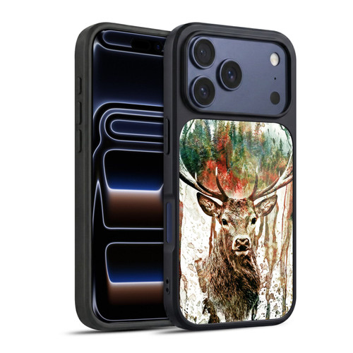 Riza Peker Animals Deer Gel Armour Case For Apple iPhone 17 Pro