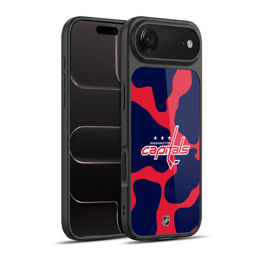 NHL Washington Capitals Cow Pattern Gel Armour Case For Apple iPhone 17 Air