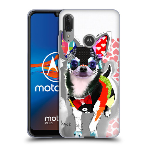 Michel Keck Dogs 3 Chihuahua Soft Gel Case for Motorola Moto E6 Plus