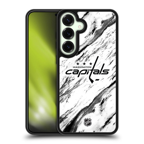 NHL Washington Capitals Marble Gel Armour Case For Samsung Galaxy S25