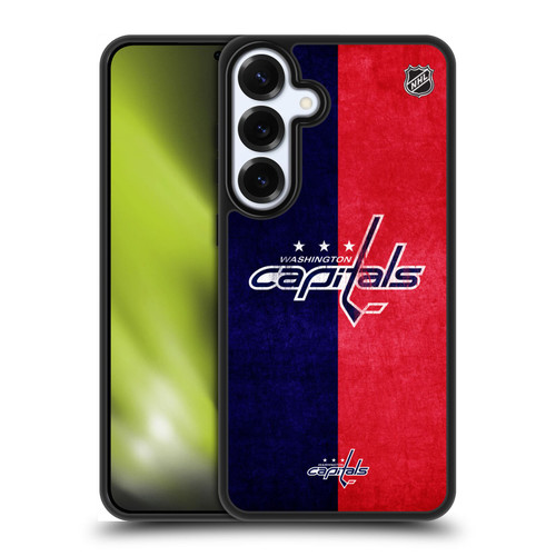 NHL Washington Capitals Half Distressed Gel Armour Case For Samsung Galaxy S25+