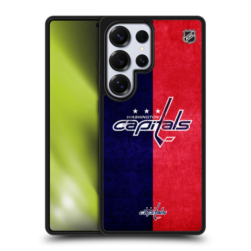 NHL Washington Capitals Half Distressed Gel Armour Case For Samsung Galaxy S25 Ultra