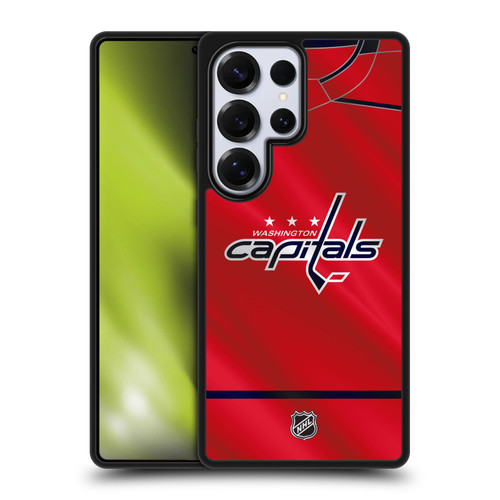 NHL Washington Capitals Jersey Gel Armour Case For Samsung Galaxy S25 Ultra