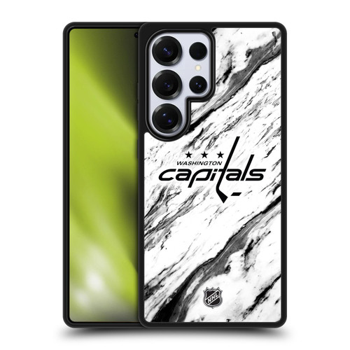 NHL Washington Capitals Marble Gel Armour Case For Samsung Galaxy S25 Ultra