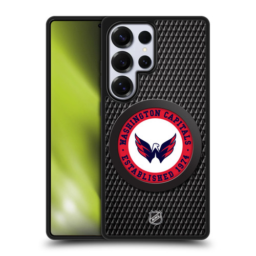 NHL Washington Capitals Puck Texture Gel Armour Case For Samsung Galaxy S25 Ultra