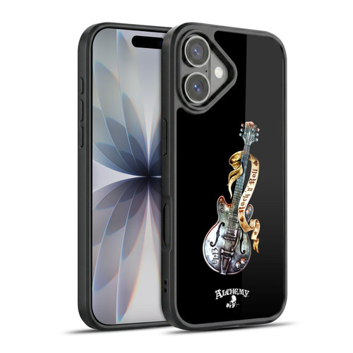 Alchemy Gothic Illustration Rock'it 56 Guitar Gel Armour Case For Apple iPhone 17