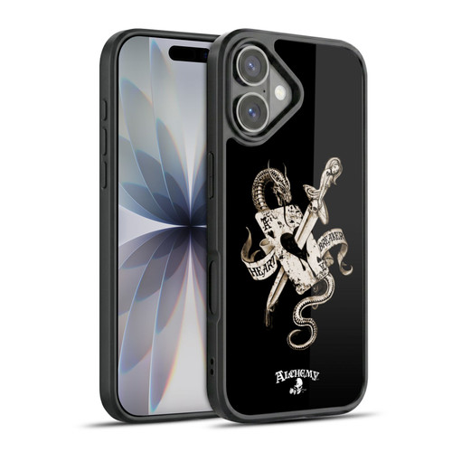 Alchemy Gothic Illustration Heart Breaker Gel Armour Case For Apple iPhone 17