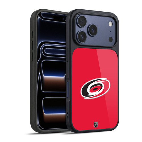NHL Carolina Hurricanes Plain Gel Armour Case For Apple iPhone 17 Pro