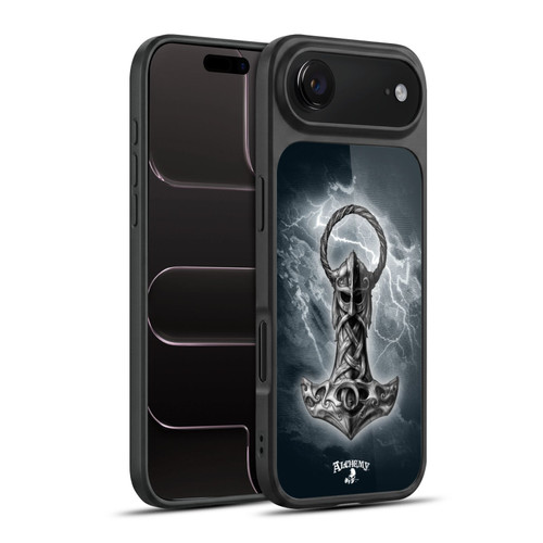 Alchemy Gothic Illustration Mjolnir Hammer Gel Armour Case For Apple iPhone 17 Air
