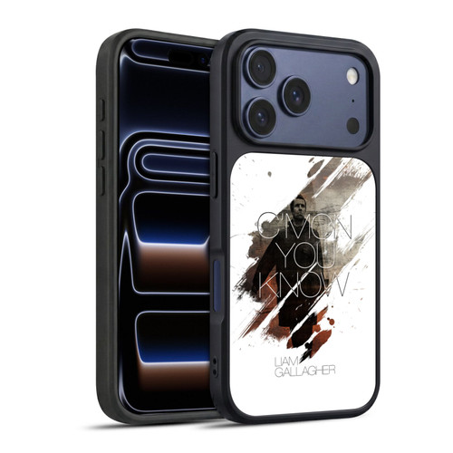Liam Gallagher Graphics C'mon You Know Gel Armour Case For Apple iPhone 17 Pro