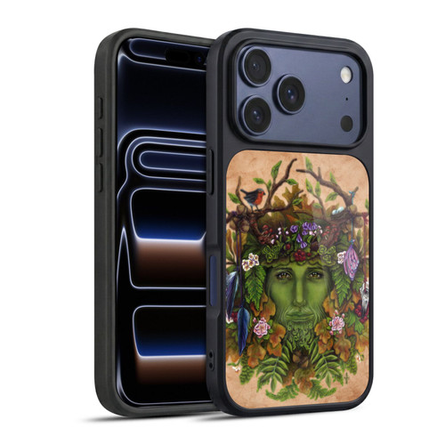 Brigid Ashwood Celtic Wisdom The Greenman Gel Armour Case For Apple iPhone 17 Pro