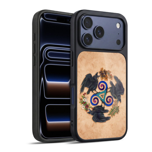 Brigid Ashwood Celtic Wisdom Raven Fey Gel Armour Case For Apple iPhone 17 Pro