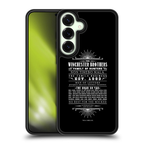 Supernatural Vectors Winchester Brothers Gel Armour Case For Samsung Galaxy S25