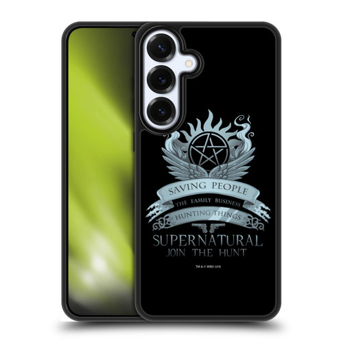 Supernatural Vectors Saving People Logo Gel Armour Case For Samsung Galaxy S25+