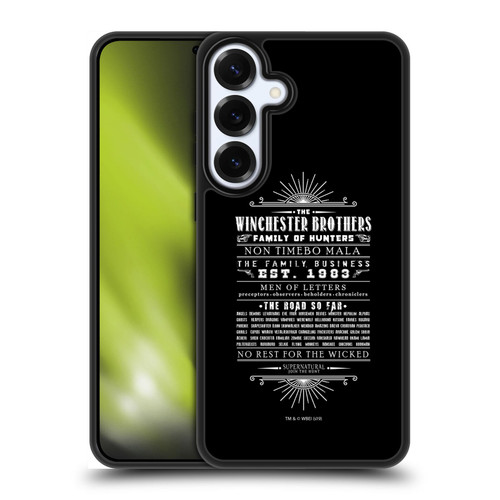 Supernatural Vectors Winchester Brothers Gel Armour Case For Samsung Galaxy S25+